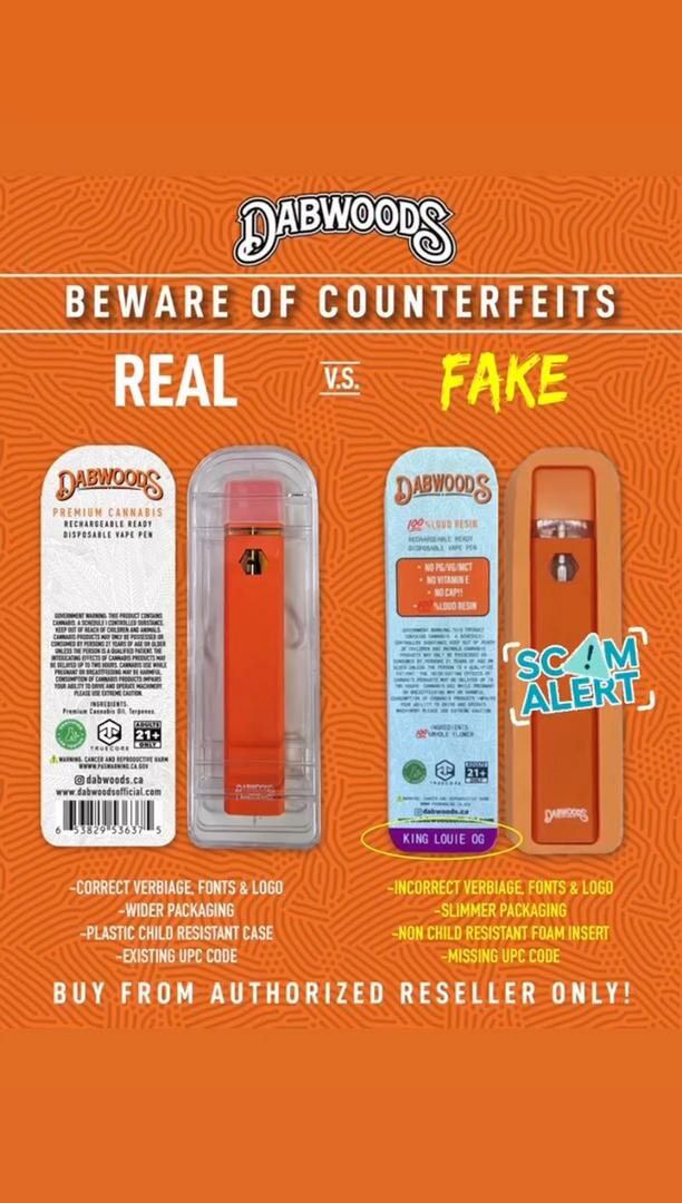 Real Vs Fake officialdabwoods