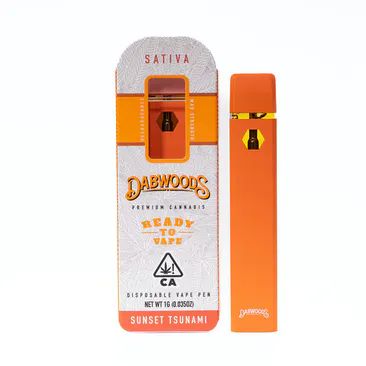 Dabwoods Disposable Full Gram Vape - Sunset Tsunami